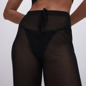 Mesh Wide Pants