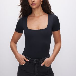 Sculpting Square Neck Bodysuit