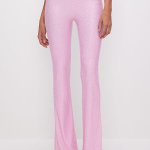 Smooth Matte Crystal Pull-on Flares