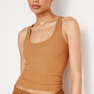 Lightweight Ribbed Cotton Tank