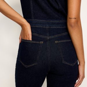 Rinsed Denim Fit for Success Jumpsuit