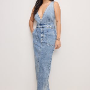 Fit for Success V Neck Maxi Dress