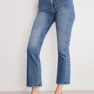 Good Legs Cropped Mini Boot Jeans