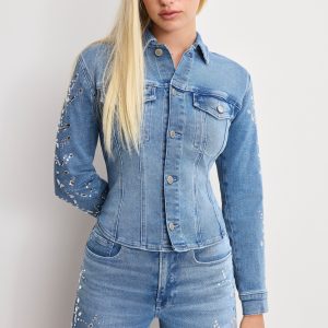 Dolly Crystal Fitted Jacket