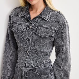 Dolly Crystal Denim Jacket