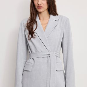 Essential Suiting Belted Blazer