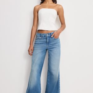 Soft Tech Good Waist Palazzo Jeans