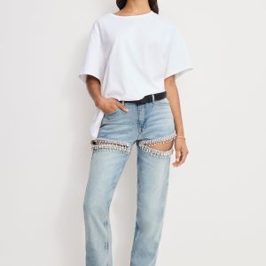 Good Icon Straight Diamond Jeans