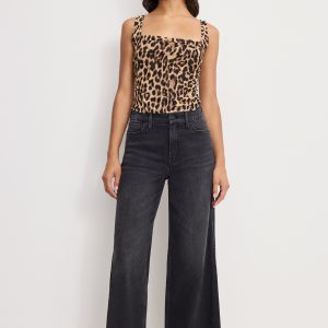 Good Skate Cropped Wide Jeans