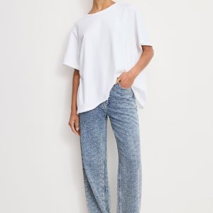 Good Skate Wide Crystal Jeans
