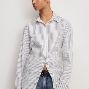 Poplin Tie Back Shirt