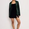 Velvet Sculpted Blazer