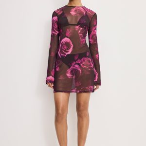 Mesh Mini Dress