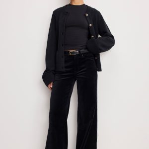 Velvet Good Waist Palazzo  Pants