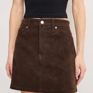 Better Than Suede Good 90s Mini Skirt