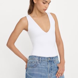 Sculpting Deep V Bodysuit
