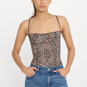 Mesh Bustier Bodysuit