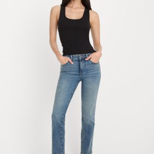 Compression Good Legs Straight Jeans