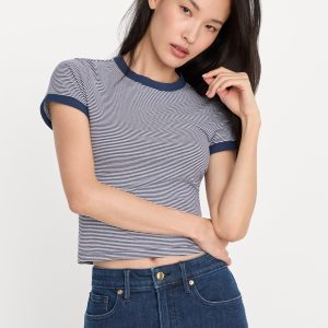 Super Stretch Baby Ringer Tee
