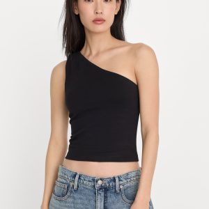 Super Stretch One Shoulder Tank