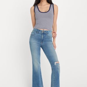 Soft Tech Good Legs Crop Mini Boot Jeans