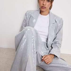 Sequin Oversized Blazer