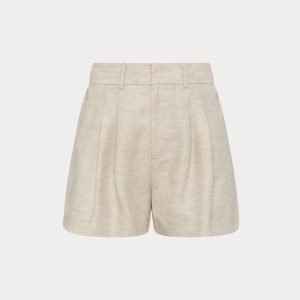 Linen Trouser Shorts
