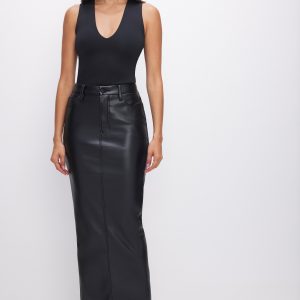 Sculpting Deep V Tank Bodysuit