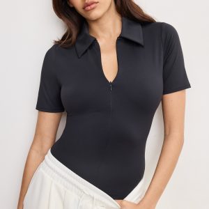 Weightless Collared Bodysuit