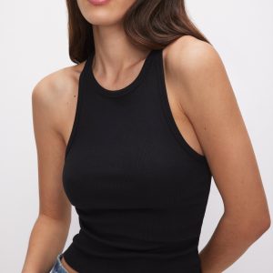 Micro Rib Crewneck Tank