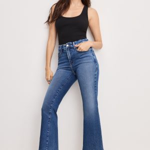 Soft Tech Good Legs Cropped Mini Boot Jeans